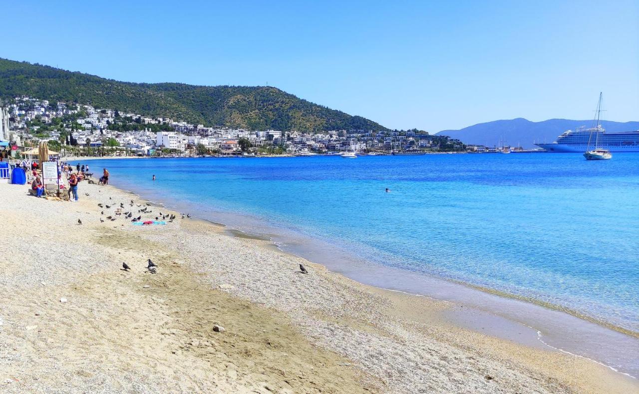 Central, Cozy, 15 Min Walk To The Beach, Fast Wi-Fi, Free Parking, 4Ppl 博德鲁姆 外观 照片